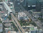 DSCN0390 Скайтрек. Метро в Бангкоке выкопать невозможно, так они построили его над городом!